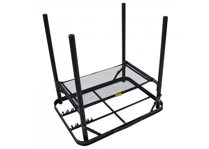 Стіл Bo-Camp Garland 60x45 cm Black/Wood look (1404195)