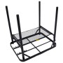 Стіл Bo-Camp Garland 60x45 cm Black/Wood look (1404195)