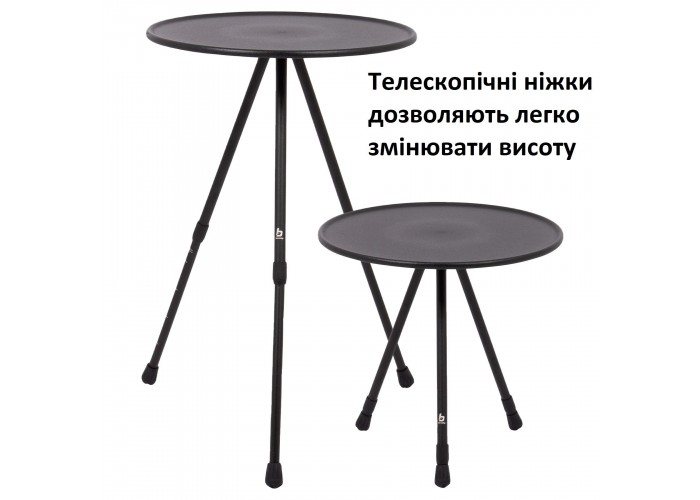 Стіл Bo-Camp Sawtelle 37x37 cm Black (1404327)