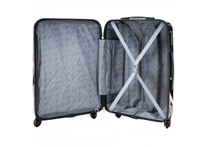 Валіза Semi Line 28" (L) Black Marble (T5730-3)