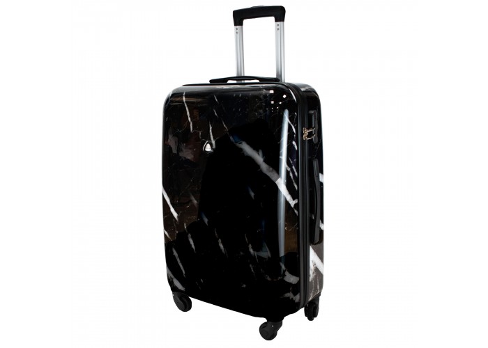 Валіза Semi Line 24" (M) Black Marble (T5730-2)