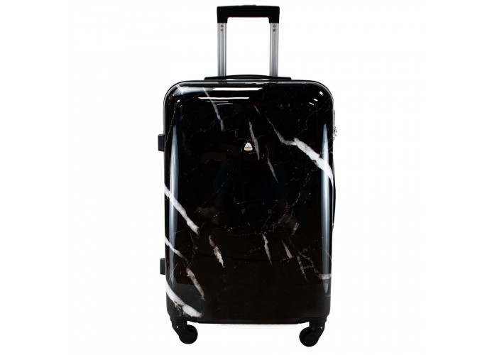 Валіза Semi Line 24" (M) Black Marble (T5730-2)