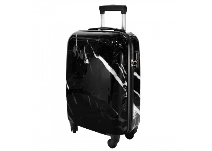Валіза Semi Line 20" (S) Black Marble (T5730-1)