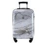 Валіза Semi Line 20" (S) White Marble (T5731-1)