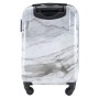 Валіза Semi Line 20" (S) White Marble (T5731-1)