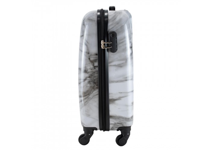 Валіза Semi Line 20" (S) White Marble (T5731-1)