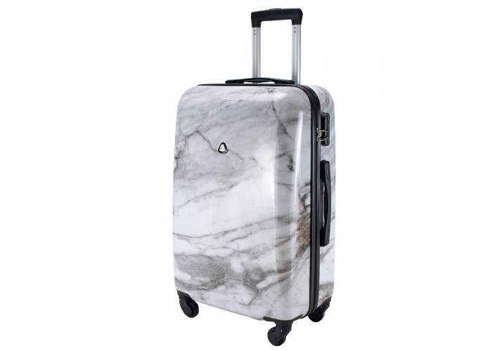 Валіза Semi Line 28" (L) White Marble (T5731-3)