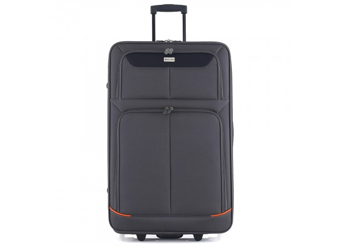Валіза Semi Line 28" (L) Grey/Orange Lines (T5754-3)
