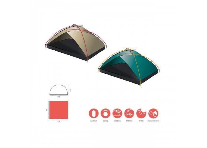 Намет Grand Canyon Tonto Beach Tent 4 Blue Grass (330023)