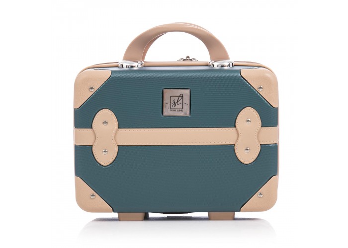 Бьюті-кейс Semi Line 10L Green-Navy (T5838-1)