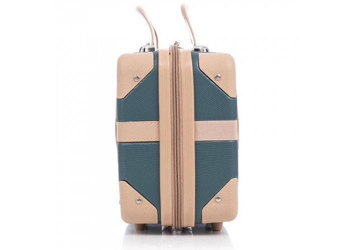Бьюті-кейс Semi Line 10L Green-Navy (T5838-1)