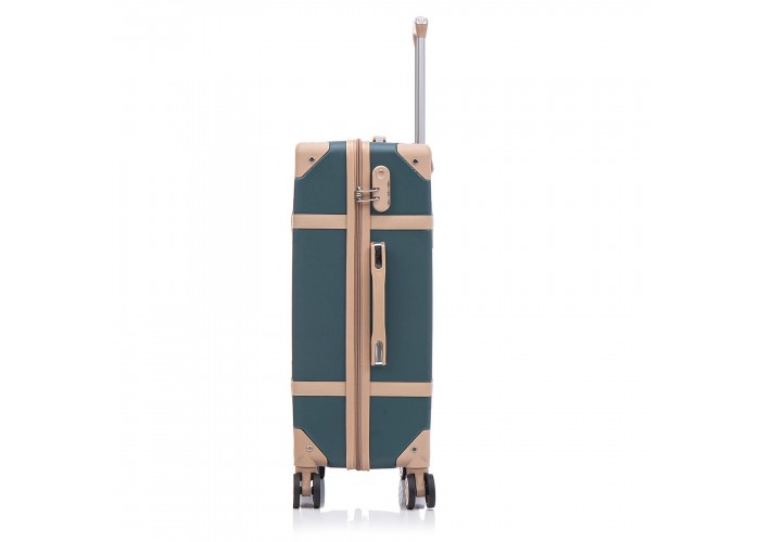 Валіза Semi Line 20" (S) Green-Navy (T5838-2)