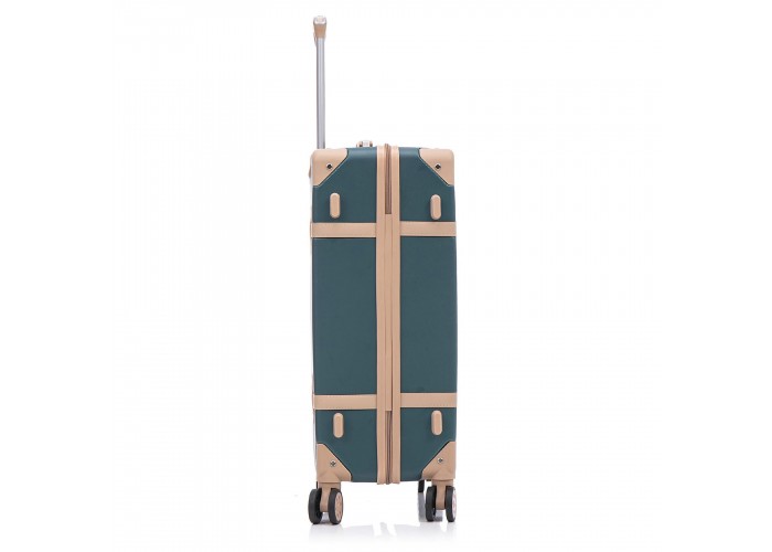 Валіза Semi Line 20" (S) Green-Navy (T5838-2)