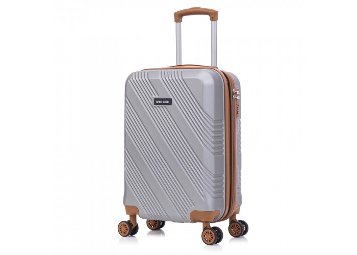 Валіза Semi Line 20" (S) Light Grey (T5849-1)