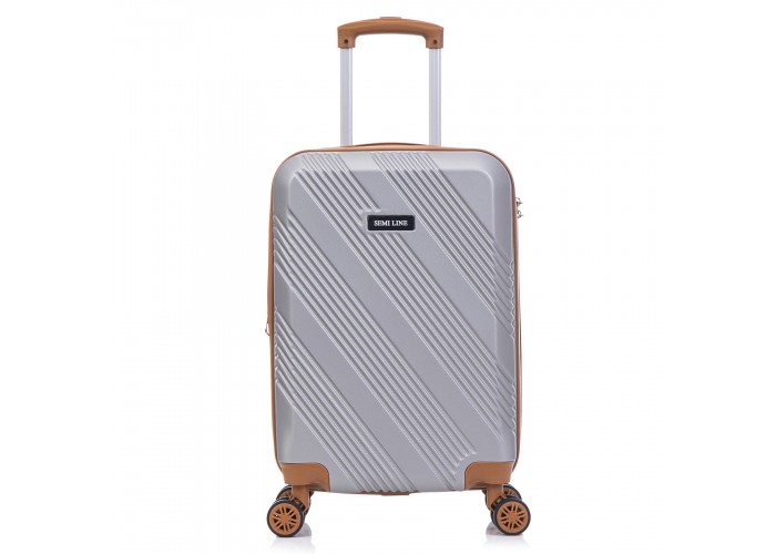 Валіза Semi Line 20" (S) Light Grey (T5849-1)