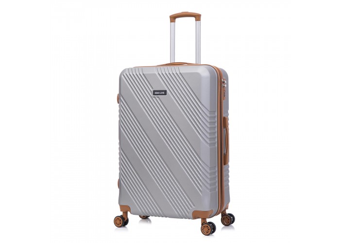 Валіза Semi Line 24" (M) Light Grey (T5849-2)