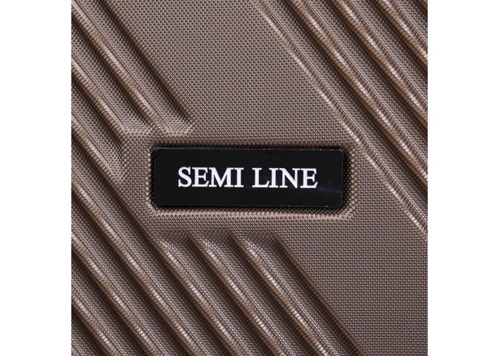 Валіза Semi Line 24" (M) Brown (T5850-2)