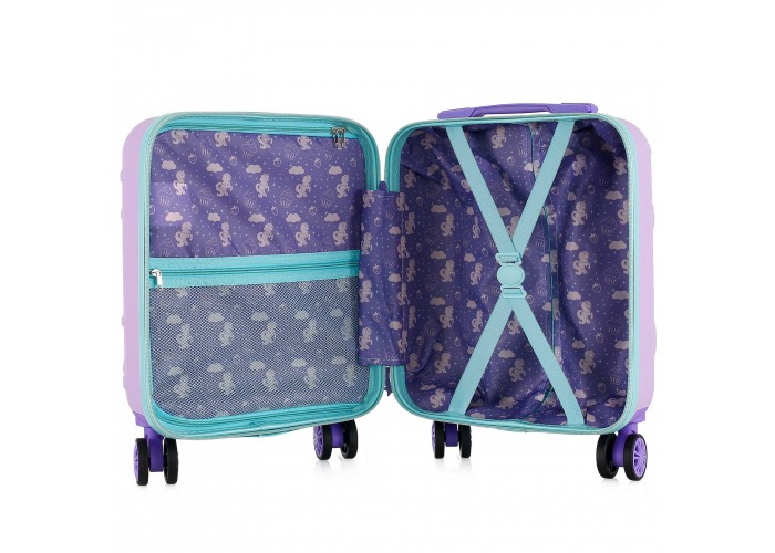 Валіза дитяча Semi Line 16" (XS) Light Violet/Blue (T5879-1)