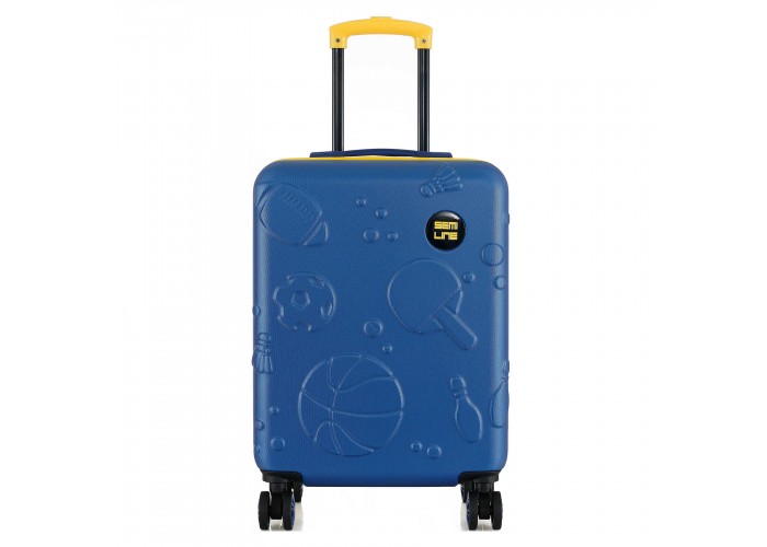 Валіза дитяча Semi Line 20" (S) Blue/Yellow (T5888-2)