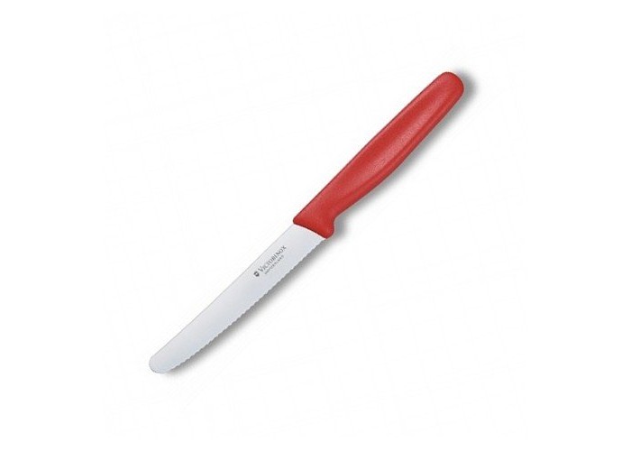 Ніж кухонний Victorinox червоний нейлон для томатів 5.0831