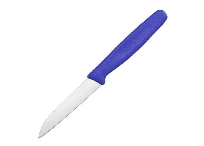 Ніж кухонний Victorinox Paring для чищення 8 см синій (Vx50402)
