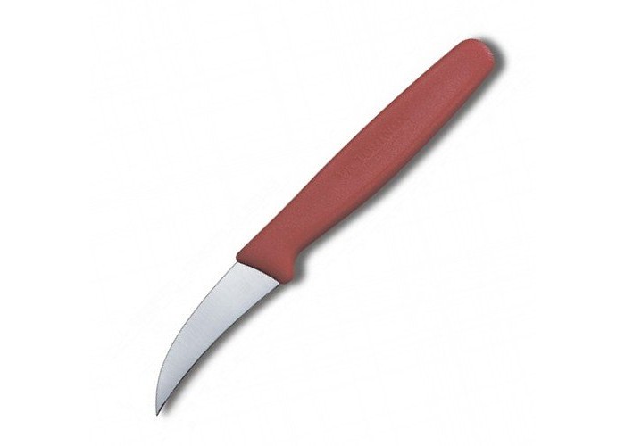 Ніж кухонний Victorinox Shaping для чищення 6 см червоний (Vx50501)