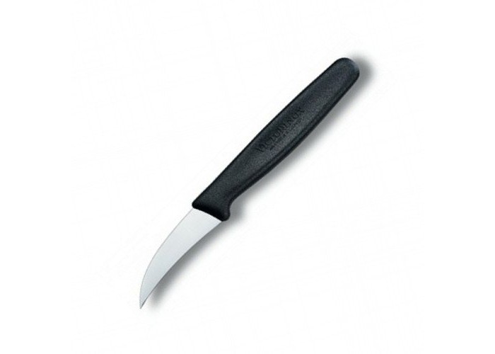 Ніж кухонний Victorinox Shaping для чищення 6 см чорний (Vx50503)