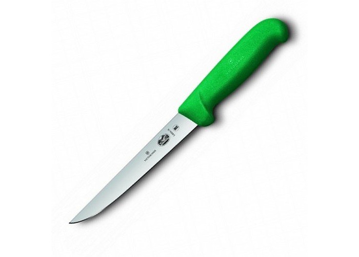 Ніж кухонний Victorinox Fibrox Boning обваловувальний 15 см зелений (Vx56004.15)
