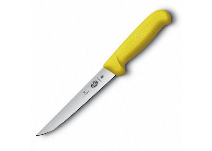 Ніж кухонний Victorinox Fibrox Boning обваловувальний 15 см жовтий (Vx56008.15)