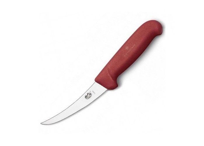 Ніж кухонний Victorinox Fibrox Boning обваловувальний 12 см червоний (Vx56601.12)