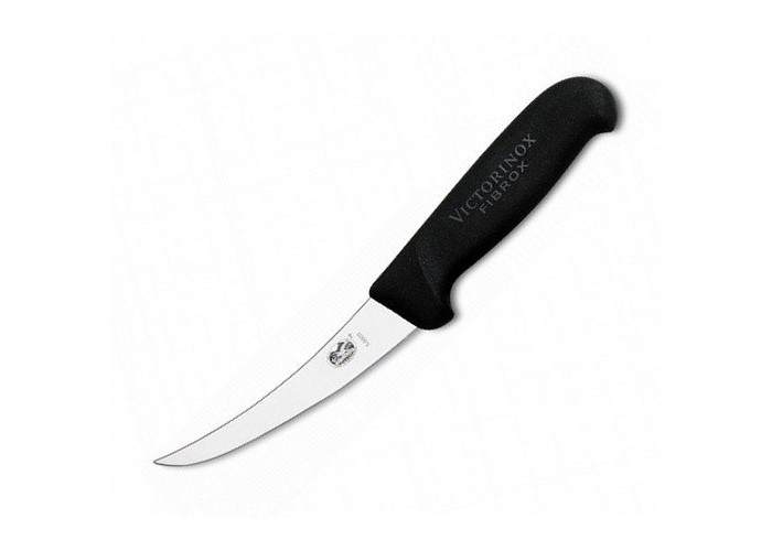 Ніж кухонний Victorinox Fibrox Boning обваловувальний 12 см чорний (Vx56603.12)