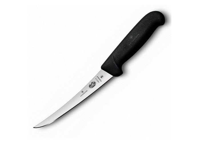 Ніж кухонний Victorinox Fibrox Boning Flex обваловувальний 15 см чорний (Vx56613.15)