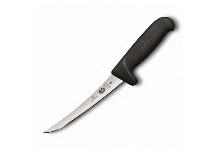 Ніж кухонний Victorinox Fibrox Boning Flex Safety Grip обваловувальний 15 см додатковий захист (Vx56