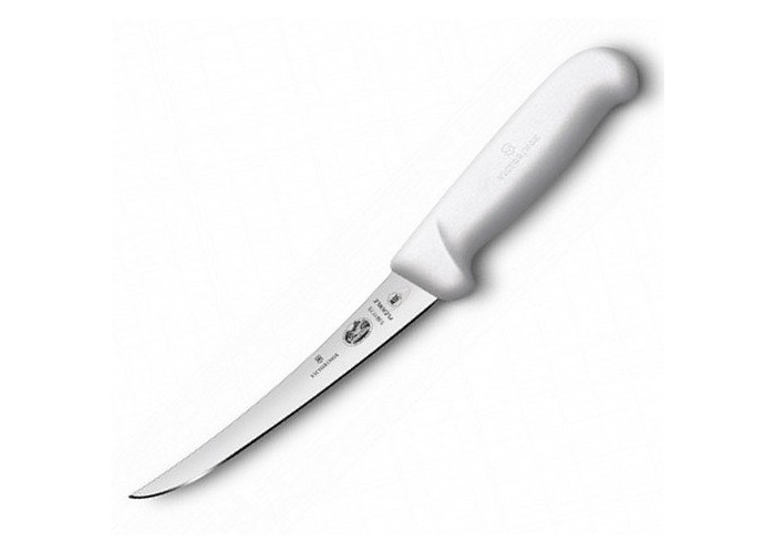 Ніж кухонний Victorinox Fibrox Boning Flex обваловувальний 15 см білий (Vx56617.15)