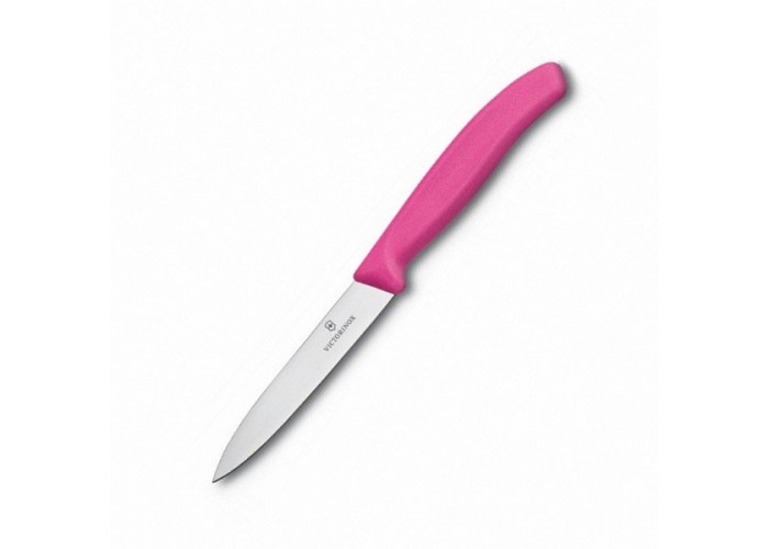 Ніж кухонний Victorinox SwissClassic Paring 10 см рожевий (Vx67706.L115)