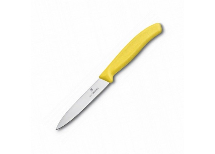 Ніж кухонний Victorinox SwissClassic Paring 10 см жовтий