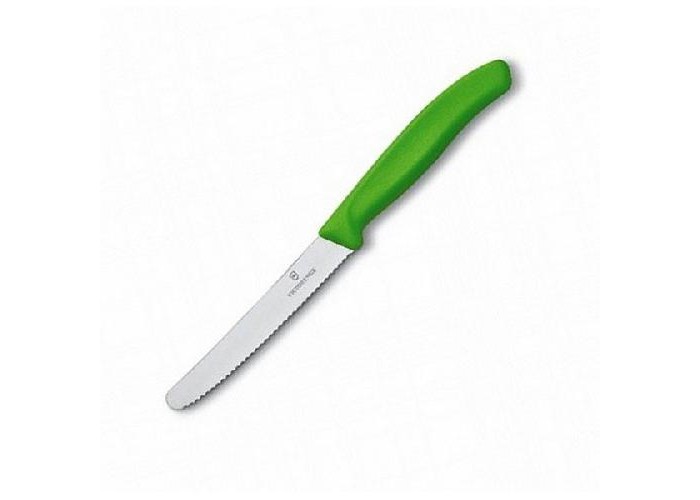Ніж кухонний Victorinox SwissClassic 11см 6.7836.L114 зелений (бонусний)