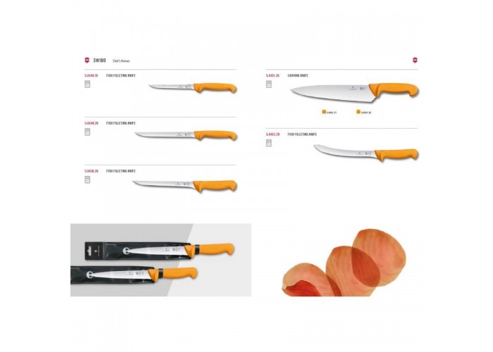 Кухонний ніж Victorinox Swibo Fish Filleting Flex 16см (5.8448.16)