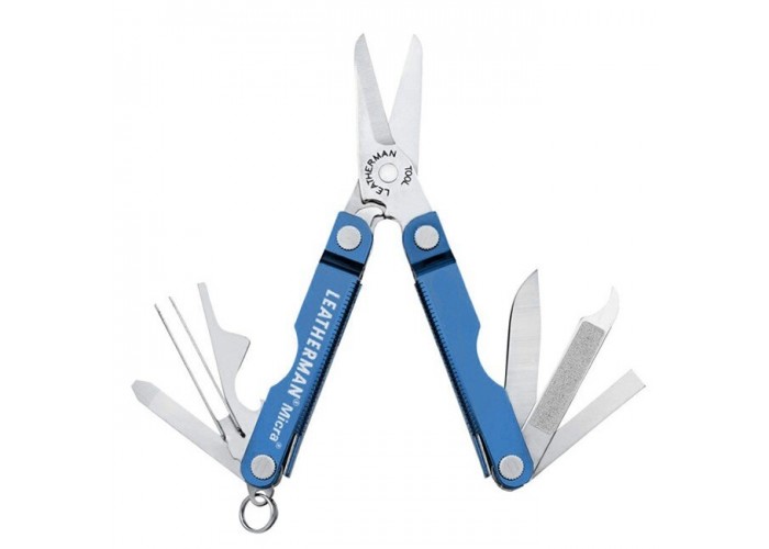 Мультитул Leatherman Micra-Blue, картонна коробка (64340181N)