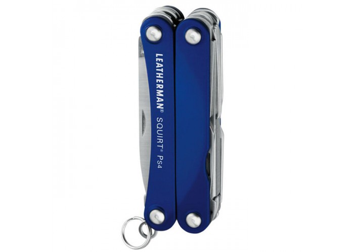 Мультиінструмент LEATHERMAN Squirt PS4 BLACK, картонна коробка