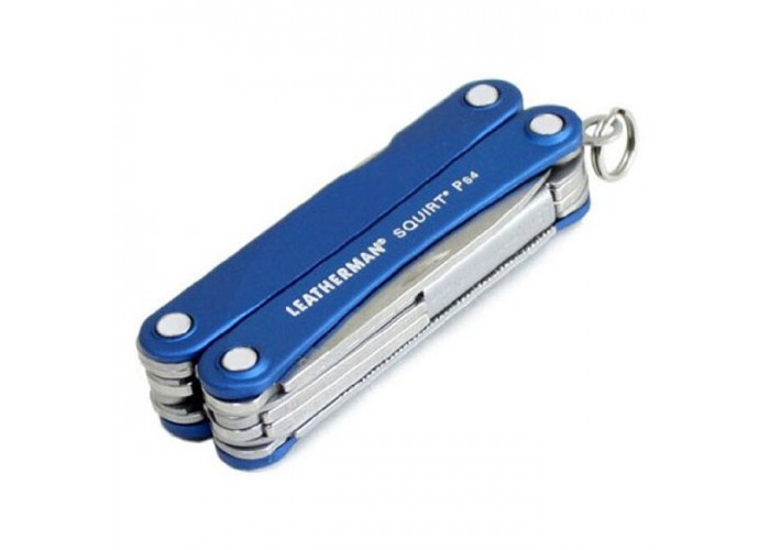 Мультиінструмент LEATHERMAN Squirt PS4 BLACK, картонна коробка