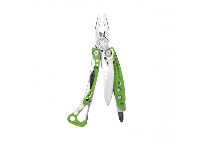 Мультитул Leatherman Skeletool Moss Green, нейлоновий чохол 832 208