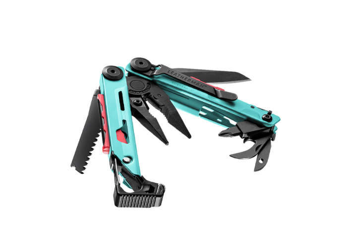 832733 Мультиінструмент LEATHERMAN SIGNAL AQUA, синтетичний чохол, картонна коробка