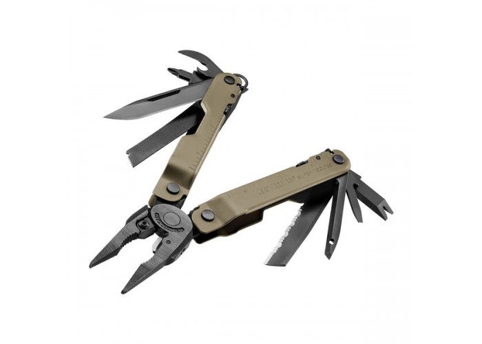 832762 Мультиінструмент LEATHERMAN Super Tool 300M BLACK/COYOTE, чохол MOLLE (черн), карт. кор.