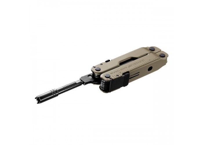 832762 Мультиінструмент LEATHERMAN Super Tool 300M BLACK/COYOTE, чохол MOLLE (черн), карт. кор.