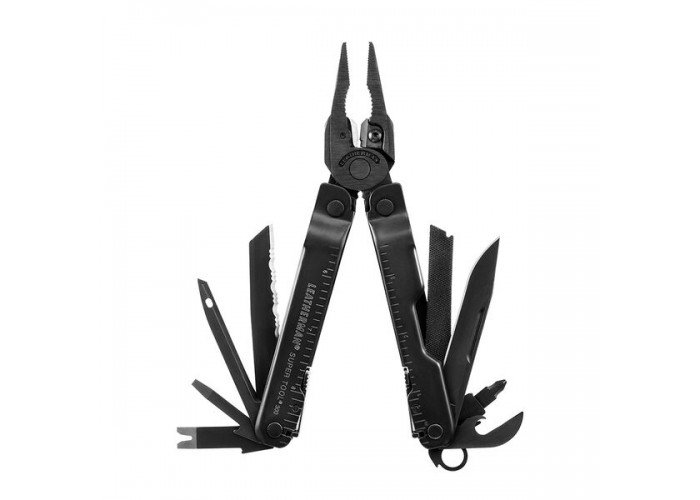 832758 Мультиінструмент LEATHERMAN Super Tool 300M BLACK, чохол MOLLE (черн), картонна коробка