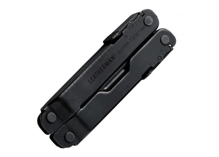 Мультитул Leatherman Super Tool 300 BLACK, чохол MOLLE (камо), картонна коробка