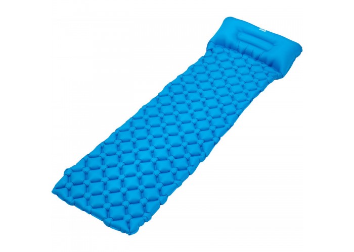Каремат надувной Skif Outdoor Bachelor Ultralight, 196х56х5 cm, ц:blue