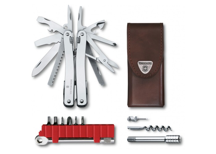 Складаний ніж Victorinox SWISSTOOL SPIRIT X PLUS RATCHET 105мм,36предм+кор.