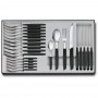 Набор кухонный Victorinox Swiss Modern Table Set 24шт с черн. ручкой (6 ножей tomato,6 вилок,6 ложек,6 ложек)